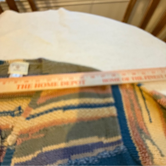 Vintage 1998 Susan Bristol Hand Knit Cardigan Cottagecore Medium - Picture 10 of 16